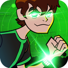 Ben Heartblast Alien Shooter - Run and Fight 圖標