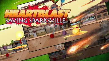 Fire Ben Alien Heartblast – Saving Sparksville Ekran Görüntüsü 3