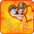 Love Heart Photo Frames Maker icône