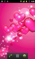 hearts pink wallpaper স্ক্রিনশট 1