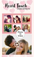 Heart Touch Video Effects постер
