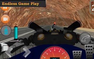 moto autopista carreras 3d captura de pantalla 1