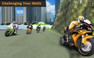 moto autopista carreras 3d captura de pantalla 2