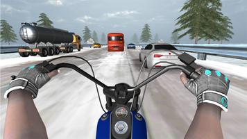 Moto Heavy Traffic Racer: Bike Racing Stunts capture d'écran 1