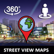 Erde Karte GPS Navigation Welt Straße Aussicht