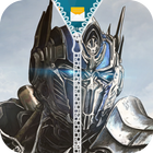 Optimus Prime Zipper Lock Screen icono
