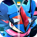 Ash Greninja Zipper Lock Screen-APK