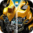 Bumblebee Zipper Lock Screen APK