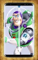 Buzz Lightyear Zipper Lock Screen poster