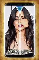 Camila Cabello Zipper Lock Screen screenshot 1