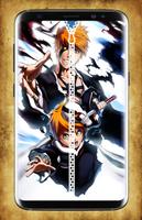 Ichigo Kurosaki Zipper Lock Screen 海报