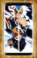 Ichigo Kurosaki Zipper Lock Screen capture d'écran 1