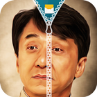Jackie Chan Zipper Lock Screen icône