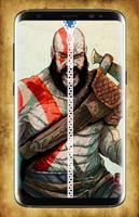 Kratos Zipper Lock Screen Poster