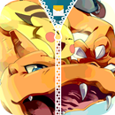 Poke Zipper Lock Screen APK