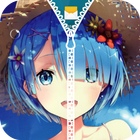 Rem Zipper Lock Screen icono