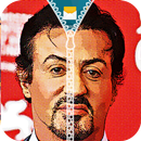 Sylvester Stallone Zipper Lock Screen aplikacja