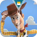 Sheriff Woody Zipper Lock Screen aplikacja