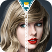 ”Taylor Swift Zipper Lock Screen