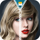 Taylor Swift Zipper Lock Screen icône