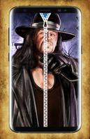 Undertaker Zipper Lock Screen poster