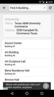 Texas A&M Commerce Maps capture d'écran 3