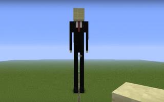 Slender Man Minecraft PE Mod โปสเตอร์