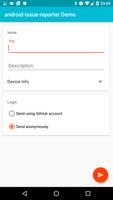 Demo android-issue-reporter bài đăng