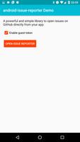Demo android-issue-reporter ảnh chụp màn hình 2