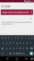 Demo material-singleinputform screenshot 2