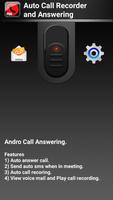 Auto Call Recorder & Answering Affiche