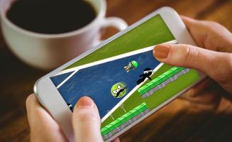 برنامه‌نما Stickman Run Tennis عکس از صفحه