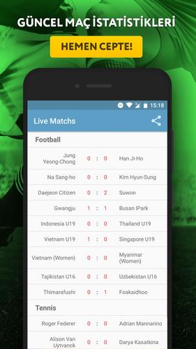 Canli Skor For Android Apk Download