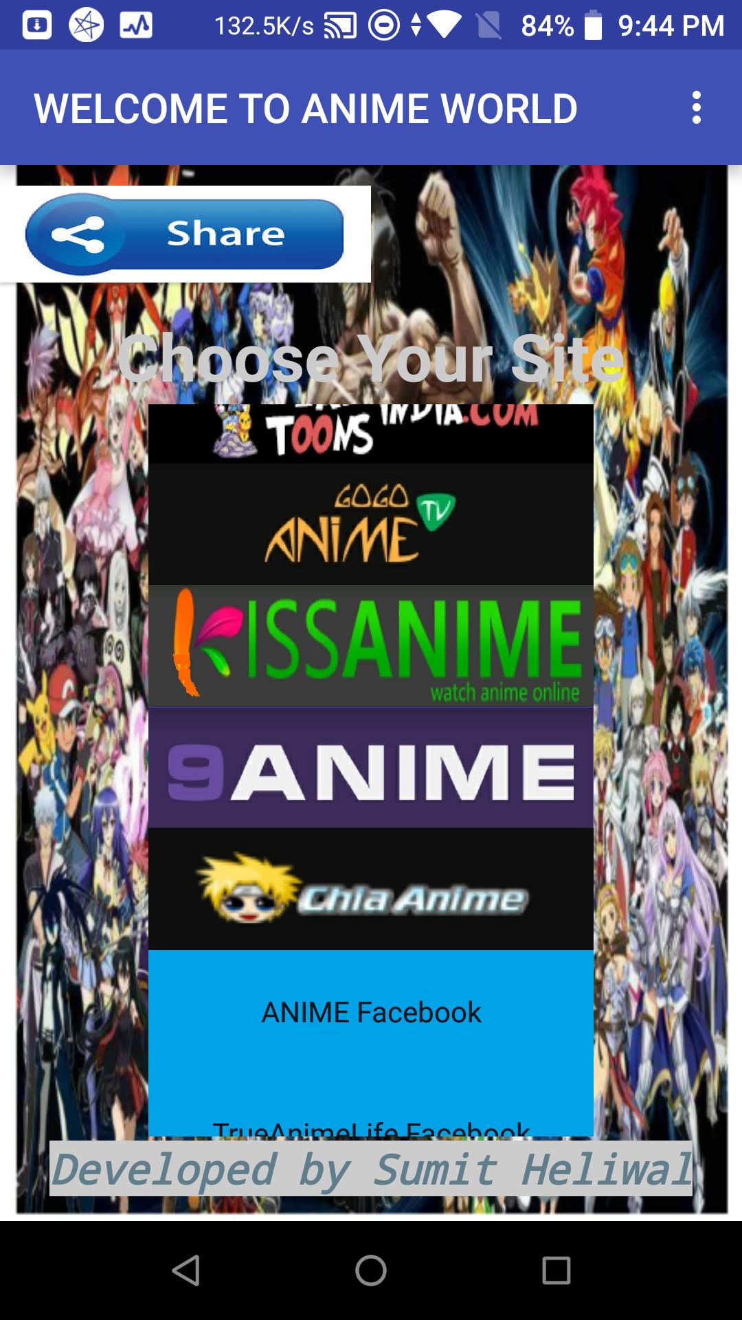 Download Anime World Latest Version 1.0 Android APK File