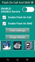 Flash on Call & SMS Poster