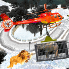 ikon Helikopter Menyelamatkan Hewan