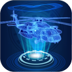 Helicopter Hologram 3D Projector