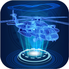 Helicopter Hologram icône