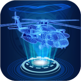 Helicopter Hologram icon