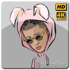 BAD BUNNY Wallpaper ikon