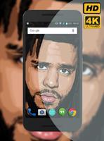 J. Cole Rapper Wallpaper HD capture d'écran 3