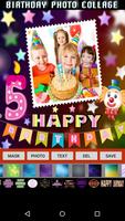 Birthday Photo Collage স্ক্রিনশট 1