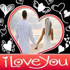 I Love You Photo Frames simgesi