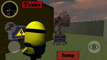 Hello Funny Minion Neighbor 3D screenshot 1