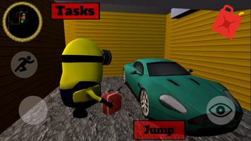 Hello Funny Minion Neighbor 3D imagem de tela 2