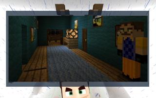 Hello Neighbor - map for mcpe poster