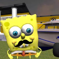 Sponge Neighbor Bob Adventures 3D APK Herunterladen