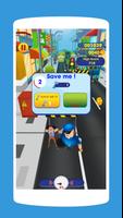 Hello Subway Super Neighbor Run 2 : 3D Game syot layar 1