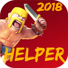 Helper For -Clash Of Clans -2018 icône