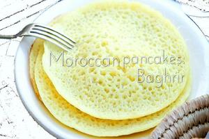 Moroccan pancakes baghrir poster